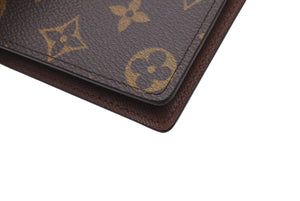 LOUIS VUITTON ルイヴィトン ポルトフォイユ マルコ 二つ折り財布 M61675 モノグラム ブラウン ゴールド金具 良品 中古 4c076281