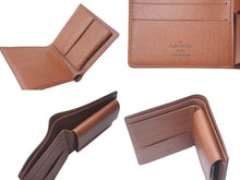 Load image into Gallery viewer, LOUIS VUITTON ルイヴィトン ポルトフォイユ マルコ 二つ折り財布 M61675 モノグラム ブラウン ゴールド金具 良品 中古 4c076281