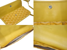 画像をギャラリービューアに読み込む, GOYARD ゴヤール サンルイGM バッグ トートバッグ STLOUIGMLTY08CL08P PVC レザー イエロー シルバー金具 良品 中古 4c076283