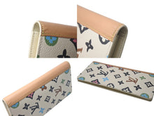 画像をギャラリービューアに読み込む, LOUIS VUITTON ルイヴィトン 長財布 ポルトフォイユ ブラザNM モノグラムクラギー M83335 ベージュ マルチカラー 美品 中古 4c076292