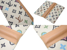 画像をギャラリービューアに読み込む, LOUIS VUITTON ルイヴィトン 長財布 ポルトフォイユ ブラザNM モノグラムクラギー M83335 ベージュ マルチカラー 美品 中古 4c076292