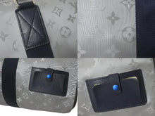 Load image into Gallery viewer, LOUIS VUITTON ルイヴィトン キーポルバンドリエール50 ボストンバッグ M44170 モノグラムサテライト シルバー ネイビー 美品 中古 4c076294