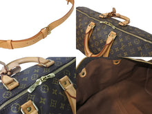 Load image into Gallery viewer, LOUIS VUITTON ルイヴィトン キーポルバンドリエール45 ボストンバッグ M41418 ブラウン ゴールド金具 美品 中古 4c076295
