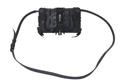 BALENCIAGA バレンシアガ スニーカーヘッドフォンホルダー ショルダーバッグ ファブリック ブラック 美品 中古 4c076301