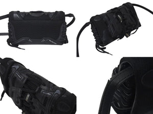 BALENCIAGA バレンシアガ スニーカーヘッドフォンホルダー ショルダーバッグ ファブリック ブラック 美品 中古 4c076301