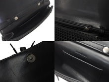 Load image into Gallery viewer, BALENCIAGA バレンシアガ スニーカーヘッドフォンホルダー ショルダーバッグ ファブリック ブラック 美品 中古 4c076301