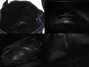 LOUIS VUITTON ルイヴィトン スポットライトPM ハンドバッグ ショルダーバッグ M94601 ミッドナイトブルー シルバー 美品 中古 4c076303