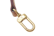 画像をギャラリービューアに読み込む, LOUISVUITTON ルイヴィトン ショルダーストラップ バッグ ヌメ革 ブラウン ゴールド金具 ミニスピーディ用 美品 中古 4c076307