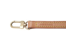 画像をギャラリービューアに読み込む, LOUIS VUITTON ルイヴィトン ショルダーストラップ バッグ ヌメ革 ブラウン ゴールド金具 ミニスピーディ用 美品 中古 4c076308