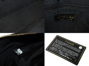 極美品 CHANEL シャネル ワンショルダーバッグ 7番台 キルティング ココマーク キャビアスキン ブラック ゴールド金具 中古 4c076326