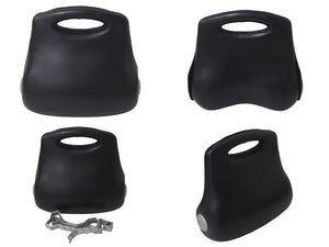 CHANEL シャネル ヒップバッグ 2WAYハンドバッグ ショルダーバッグ 5番台 レザー ブラック シルバー金具 美品 中古 4c076329