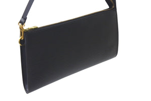 LOUIS VUITTON ルイヴィトン ポシェット アクセソワール ショルダーポーチ ワンショルダー M40632 エピ ブラック 美品 中古 4c076332