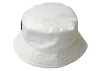 画像をギャラリービューアに読み込む, MIUMIU ミュウミュウ エンブロイダリー バケットハット ロゴ 5HC341 2DXI コットン ホワイト ブラック サイズL 美品 中古 4c076340