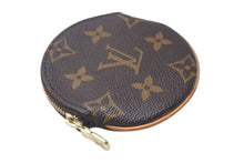 画像をギャラリービューアに読み込む, LOUIS VUITTON ルイヴィトン コインケース ポルトモネロン モノグラム キャンバス ブラウン M61926 円形 美品 中古 4c076345