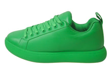 Load image into Gallery viewer, 新品同様 BOTTEGA VENETA ボッテガヴェネタ PILLOW SNEAKER ピロー スニーカー 716198 パラキート グリーン 43 中古 4c076349