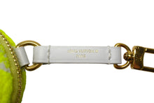 Load image into Gallery viewer, LOUIS VUITTON ルイヴィトン モノグラム エリプスBB用 ショルダーストラップ レザー ホワイト イエロー ゴールド金具 美品 中古 4c076352