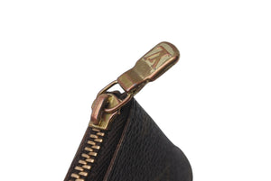 LOUIS VUITTON ルイヴィトン ポシェット クレ キー コインケース M62650 モノグラムキャンバス ブラウン ゴールド 良品 中古 4c076353