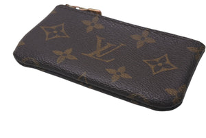 LOUIS VUITTON ルイヴィトン ポシェット クレ キー コインケース M62650 モノグラムキャンバス ブラウン ゴールド 良品 中古 4c076353