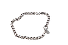 Load image into Gallery viewer, 極美品 TIFFANY&amp;Co. ティファニー ベネチアン ブレスレット 重量15.4g 全長19cm AG925刻印 中古 4c076354