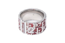 Load image into Gallery viewer, Christian Dior クリスチャンディオール トロッター No.2 リング 6号 シルバーカラー 美品 中古 4c076376