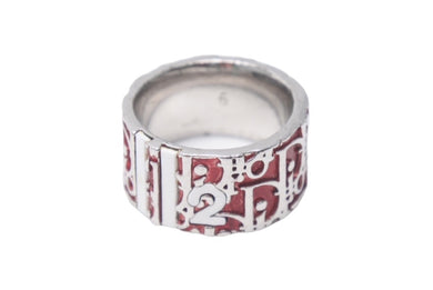 Christian Dior クリスチャンディオール トロッター No.2 リング 6号 シルバーカラー 美品 中古 4c076376