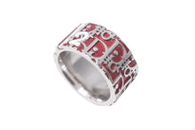 Load image into Gallery viewer, Christian Dior クリスチャンディオール トロッター No.2 リング 6号 シルバーカラー 美品 中古 4c076376