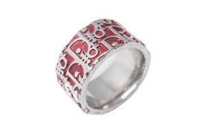 Christian Dior クリスチャンディオール トロッター No.2 リング 6号 シルバーカラー 美品 中古 4c076376