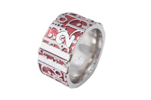 Load image into Gallery viewer, Christian Dior クリスチャンディオール トロッター No.2 リング 6号 シルバーカラー 美品 中古 4c076376