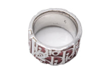 Load image into Gallery viewer, Christian Dior クリスチャンディオール トロッター No.2 リング 6号 シルバーカラー 美品 中古 4c076376