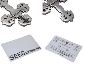 CHROME HEARTS クロムハーツ フィリグリークロス スモール ペンダントトップ チャーム 重量約89.6g シルバー925 美品 中古 62595