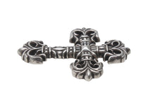 画像をギャラリービューアに読み込む, CHROME HEARTS クロムハーツ フィリグリークロス スモール ペンダントトップ チャーム 重量約89.6g シルバー925 美品 中古 62595