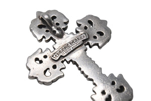 CHROME HEARTS クロムハーツ フィリグリークロス スモール ペンダントトップ チャーム 重量約89.6g シルバー925 美品 中古 62595