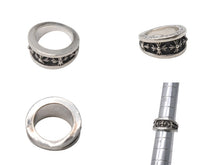 画像をギャラリービューアに読み込む, CHROME HEARTS クロムハーツ ナローVバンド CHプラスリング 指輪 サイズ12.5号 重量約13.6g シルバ−925 美品 中古 4c076362