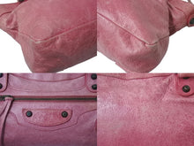 Load image into Gallery viewer, BALENCIAGA バレンシアガ ザ ファースト 2WAY ハンドバッグ ワンショルダー ピンク レザー 103208 良品 中古 4c076364