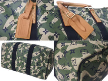 Load image into Gallery viewer, LOUIS VUITTON ルイヴィトン モノグラム フラージュ スピーディ 35 バッグ カモフラ グリーン M95773 村上隆 美品 中古 4c076366