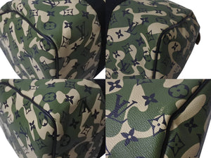 LOUIS VUITTON ルイヴィトン モノグラム フラージュ スピーディ 35 バッグ カモフラ グリーン M95773 村上隆 美品 中古 4c076366