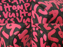 画像をギャラリービューアに読み込む, 極美品 LOUIS VUITTON ルイヴィトン トートバッグ ネヴァーフルGM モノグラムグラフィティ フューシャ M93701 中古 4c076368
