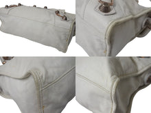 Load image into Gallery viewer, BALENCIAGA バレンシアガ ザ ジャイアント シティ 2WAY ハンドバッグ ホワイト カーフ 173084 良品 中古 4c076369