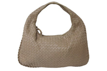 Load image into Gallery viewer, BOTTEGA VENETA ボッテガヴェネタ イントレチャート ホーボー ワンショルダーバッグ ミデュアム ベージュ 115653 良品 中古 4c076370