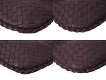 Load image into Gallery viewer, BOTTEGAVENETA ボッテガヴェネタ イントレチャート ホーボー ミニ ハンドバッグ 189227 レザー ゴールド金具 パープル 美品 中古 4c076372