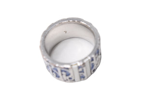 Christian Dior クリスチャンディオール トロッター No.2 リング 7号 シルバーカラー 美品 中古 4c076375 
