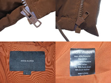 画像をギャラリービューアに読み込む, 極美品 ENTIRE STUDIOS 22AW ダウンジャケット ES2034 オレンジ サイズM ナイロン ポリエステル 中古 4c076377