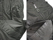 画像をギャラリービューアに読み込む, 新品未使用 ENTIRE STUDIOS V-22 BOMBER ボンバージャケット ES2305 カーキ サイズL 中古 4c076378