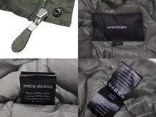 画像をギャラリービューアに読み込む, 新品未使用 ENTIRE STUDIOS V-22 BOMBER ボンバージャケット ES2305 カーキ サイズL 中古 4c076378