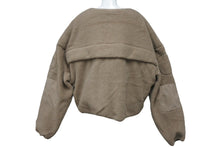 画像をギャラリービューアに読み込む, 新品未使用 ENTIRE STUDIOS FLUFFY OVERCOAT フリースオーバーコート ジャケット ベージュ ES2227 サイズXL 中古 4c076379