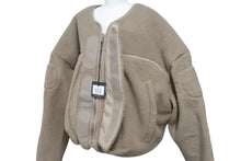 画像をギャラリービューアに読み込む, 新品未使用 ENTIRE STUDIOS FLUFFY OVERCOAT フリースオーバーコート ジャケット ベージュ ES2227 サイズXL 中古 4c076379