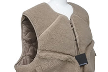 画像をギャラリービューアに読み込む, entire studios ダウンベスト ベージュ ナイロン ポリエステル L ES2228WHL Sランク 4c076380