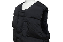 画像をギャラリービューアに読み込む, 極美品 STONE ISLAND ストーンアイランド 22AW ナイロン ダウンベスト 7715G1019 ブラック サイズL 中古 4c076381