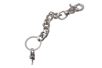 Chrome Hearts クロムハーツ シルバーキーチェーン CLP CHN FANCY-L ロングファンシーリンク 8LINK 83.7g 美品 中古 4c076383