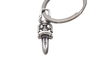 Chrome Hearts クロムハーツ シルバーキーチェーン CLP CHN FANCY-L ロングファンシーリンク 8LINK 83.7g 美品 中古 4c076383
